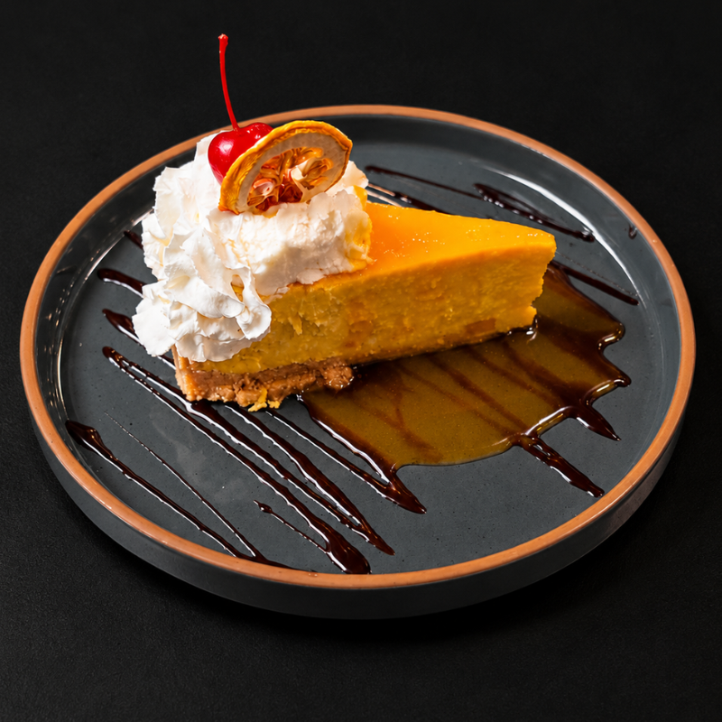 Passion Fruit & Mango Cheescake