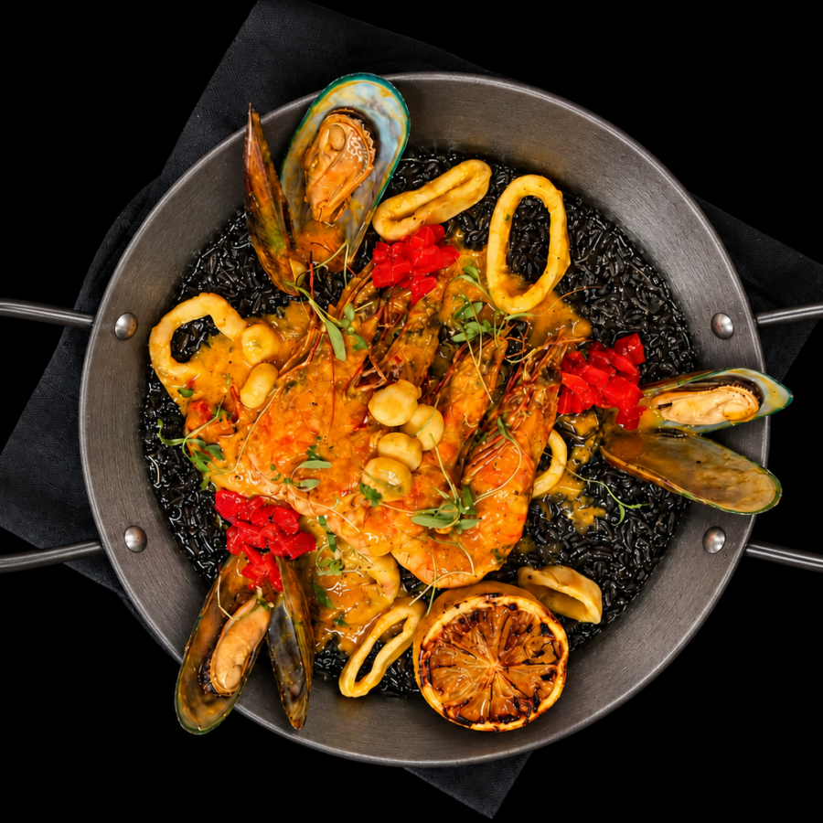 Black Seafood Rice